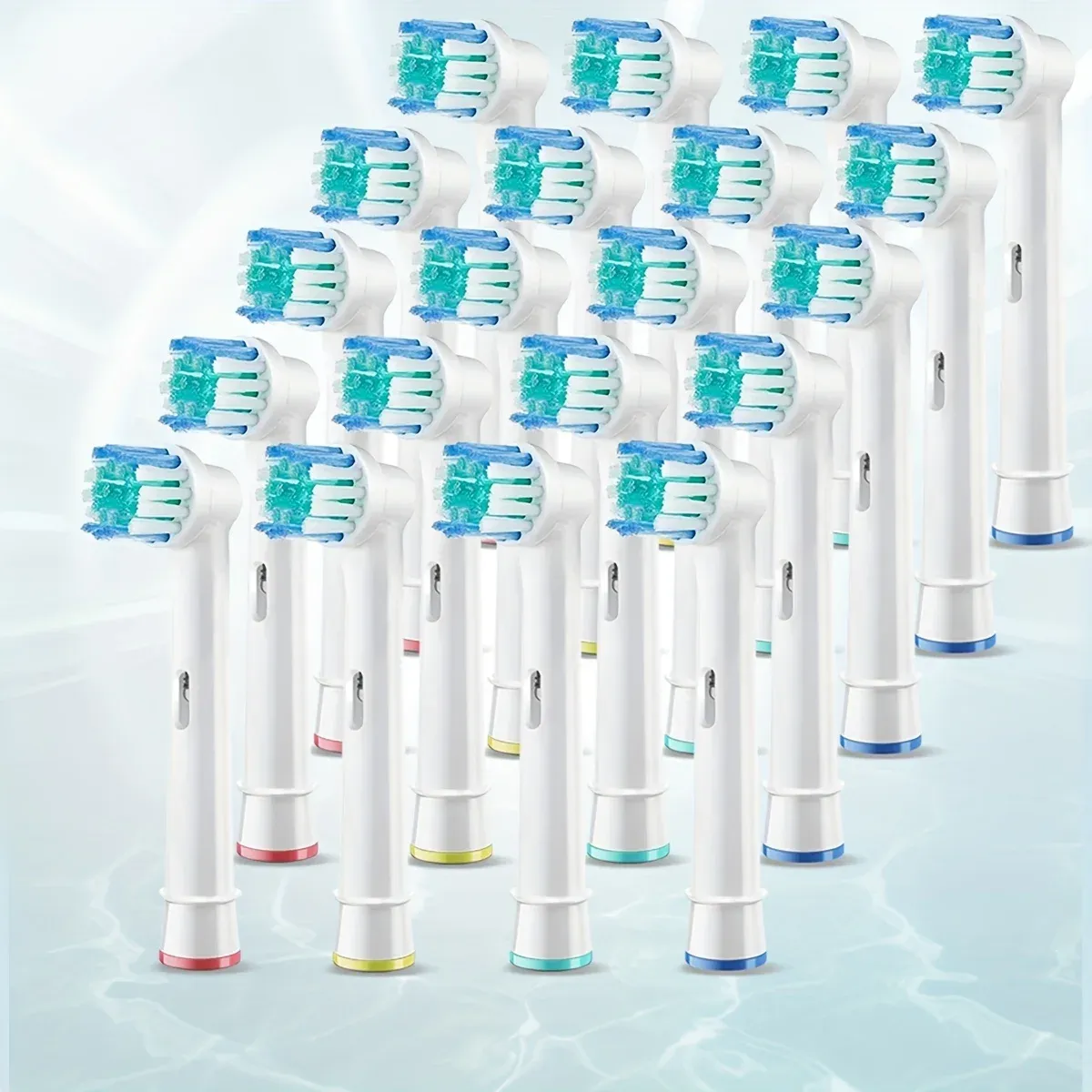 Têtes de rechange pour brosse à dents électrique, vue d'ensemble