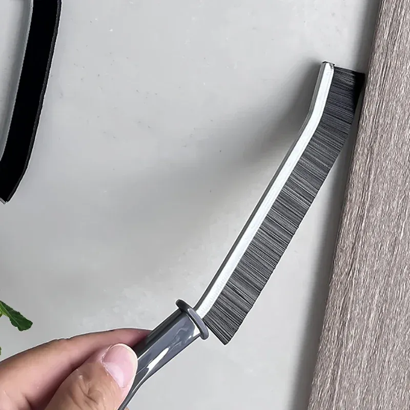 Détail de la tête de brosse de nettoyage