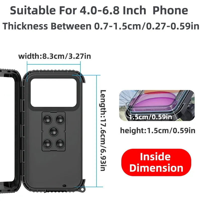 Support de téléphone pour vélo, en situation