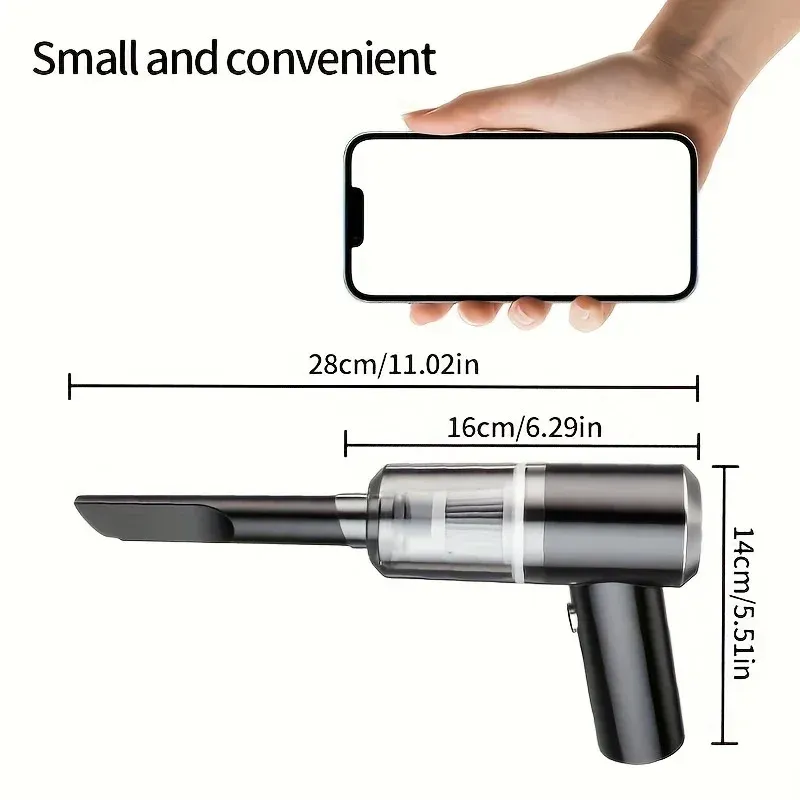 Aspirateur de voiture sans fil, finitions