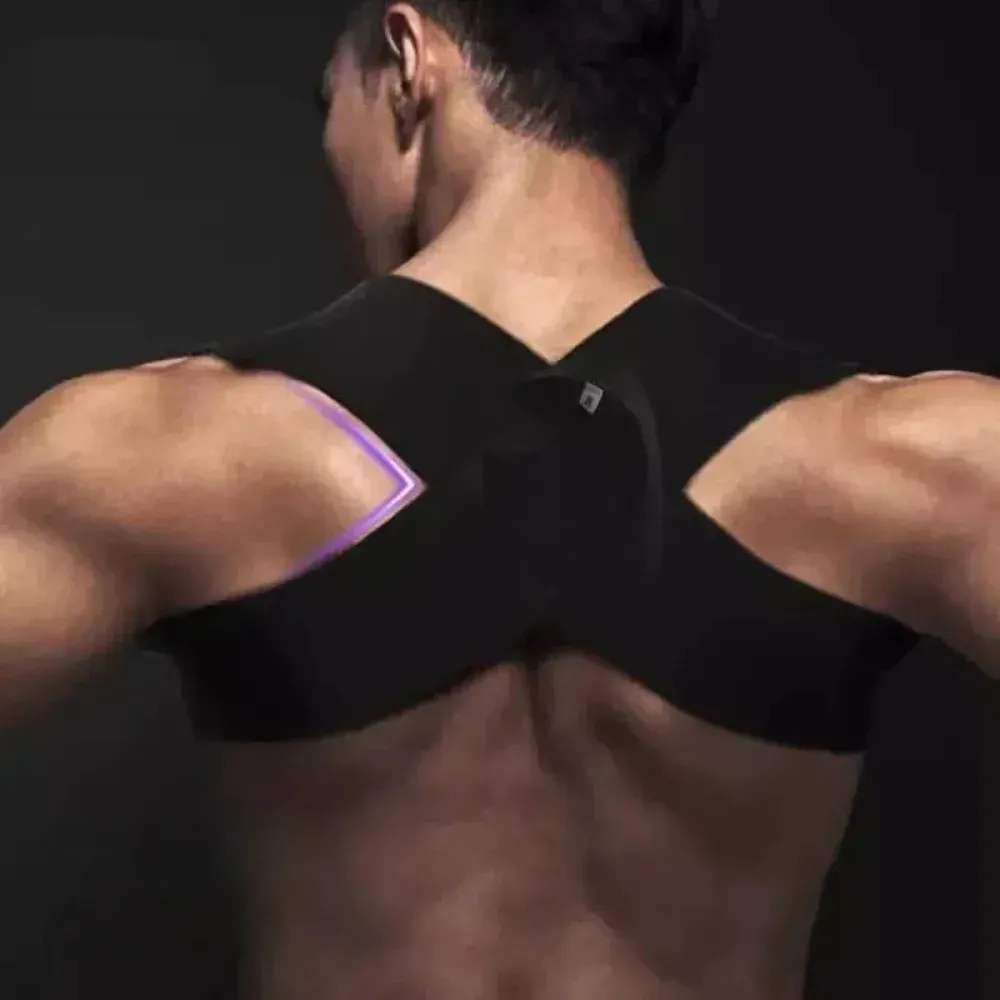 Ceinture de correction posturale, détail de l'ajustement