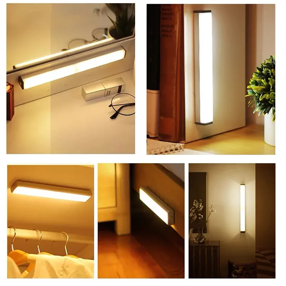 Barre lumineuse LED pour armoire, veilleuse
