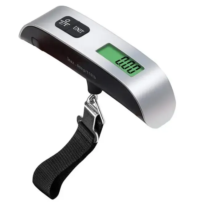 Échelle à bagages numérique portable 50 kg (110 lb) pour voyage 7