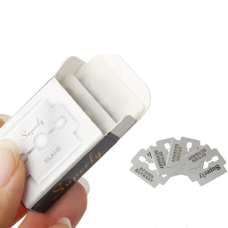 Lames de rechange en acier pour callosités, lame de pédicure pour pieds, 10/100 pièces 5