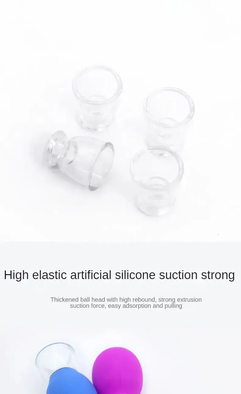 Ventouse de massage en silicone, utilisation sur le corps
