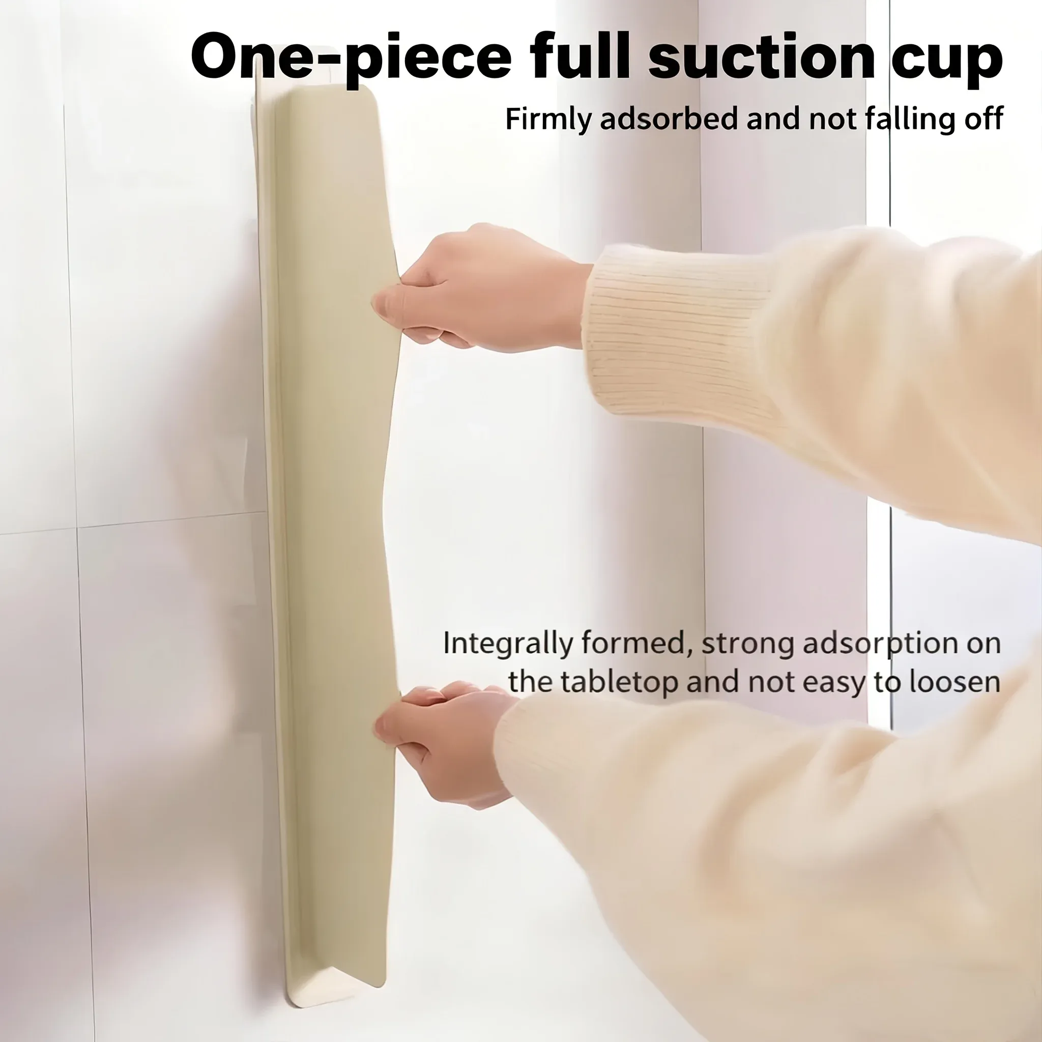 Protection anti-éclaboussures en silicone pour évier, forte adhérence et facile à nettoyer 3