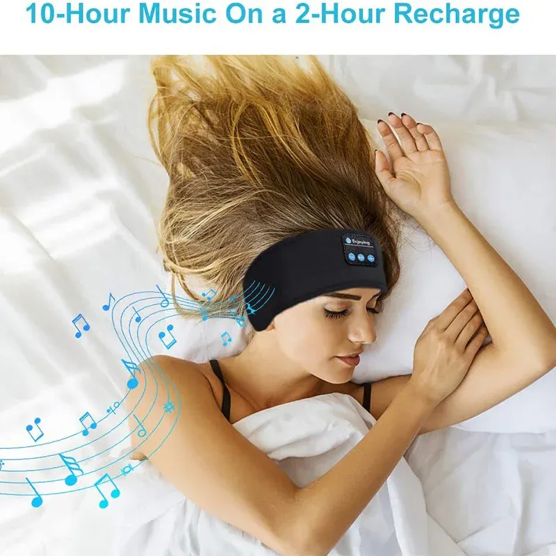 Écouteurs Bluetooth de sport pour le sommeil, bandeau élastique sans fil 3