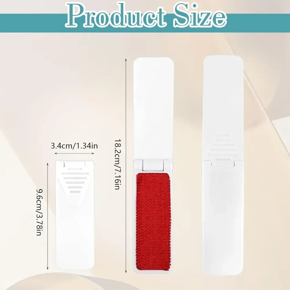 Brosse anti-peluches, détail du tissu électrostatique