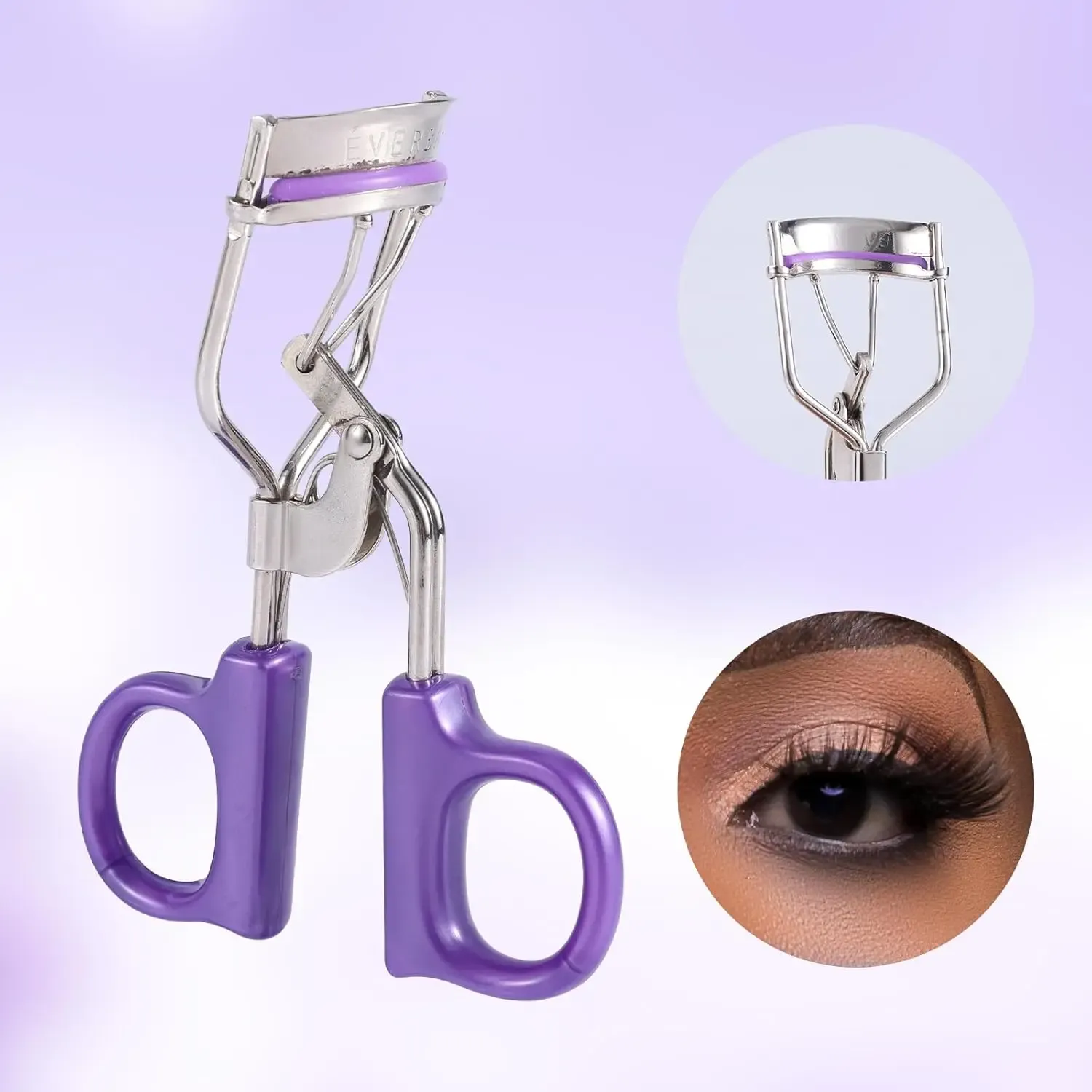 Recharges en silicone pour recourbe-cils, présentation