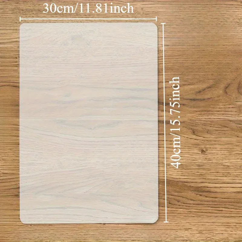 Tapis en silicone transparent 1 pièce - Tapis polyvalent pour moules en résine, argile, peinture, époxy, nail art et fabrication de gobelets à paillettes 3