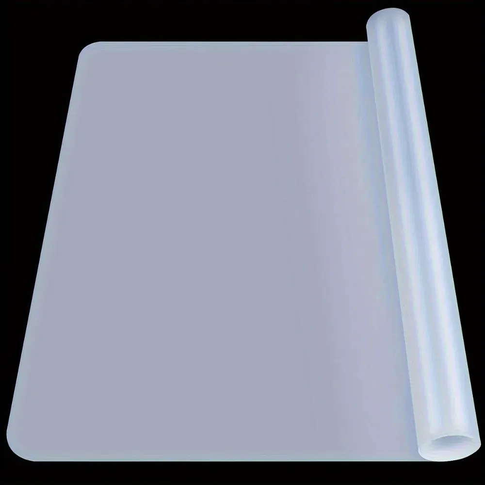 Tapis en silicone transparent pour création