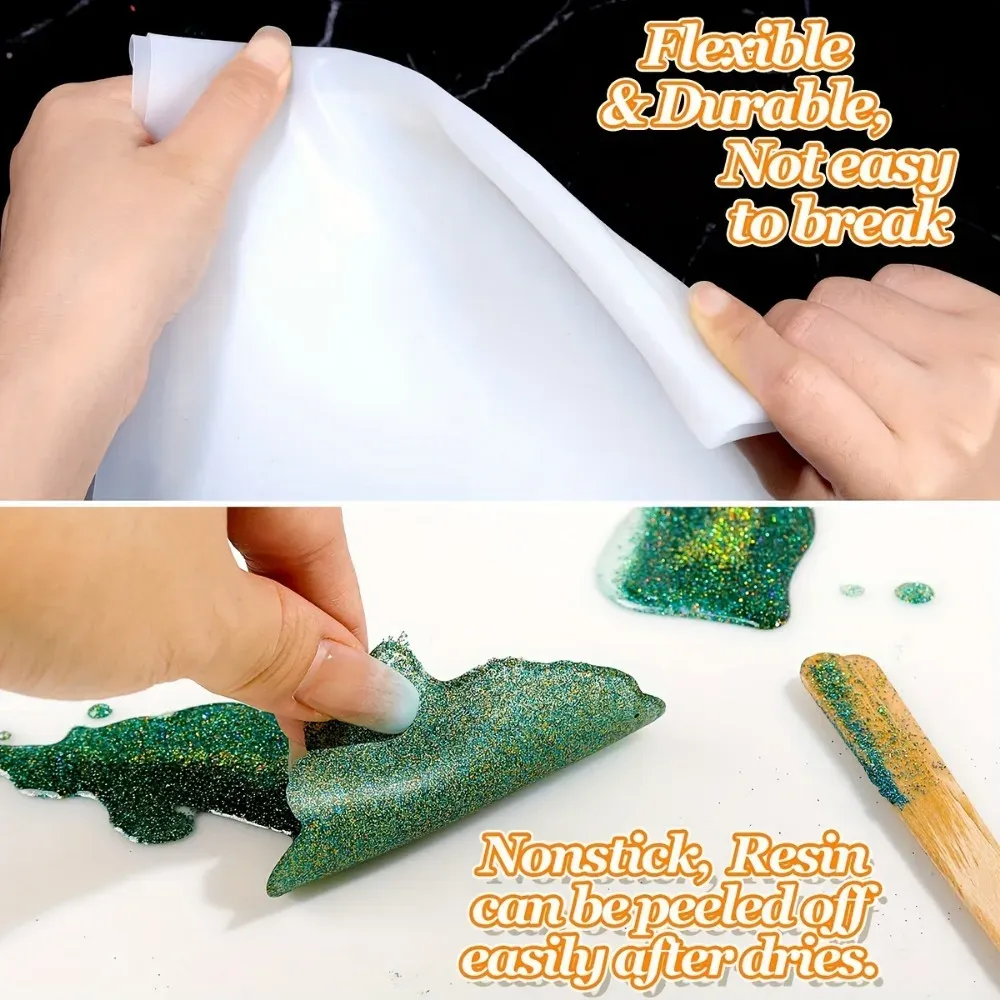 Création artistique réalisée sur tapis silicone