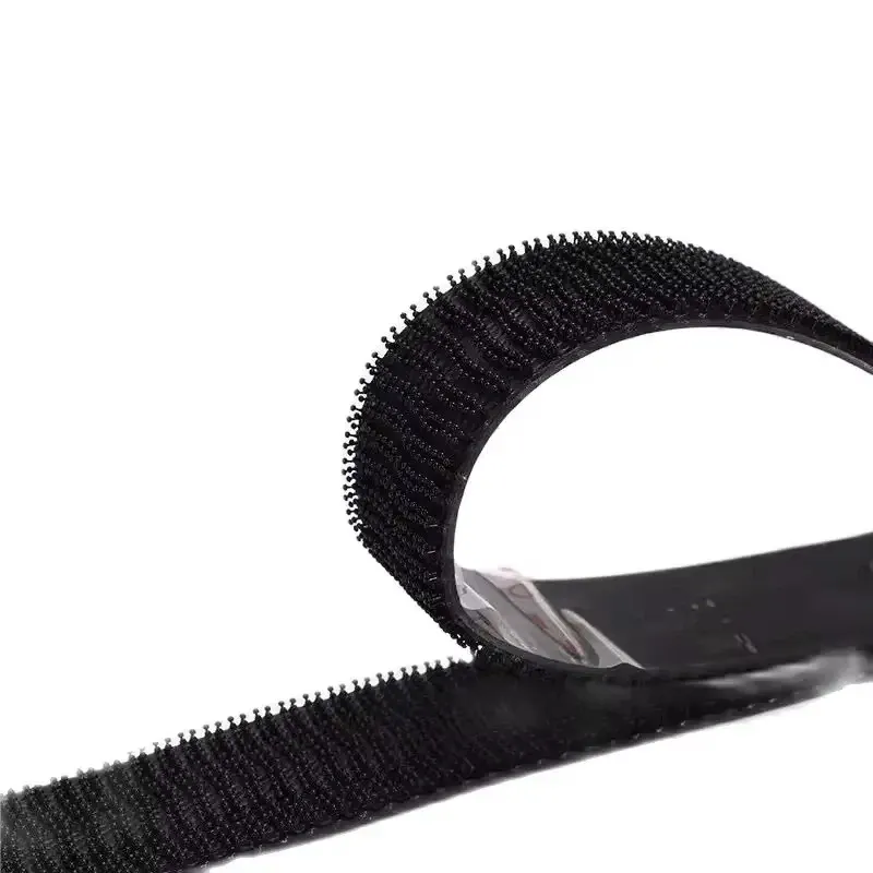 Ruban adhésif double face 3M à fixation refermable en forme de champignon, noir transparent, solide et durable 3