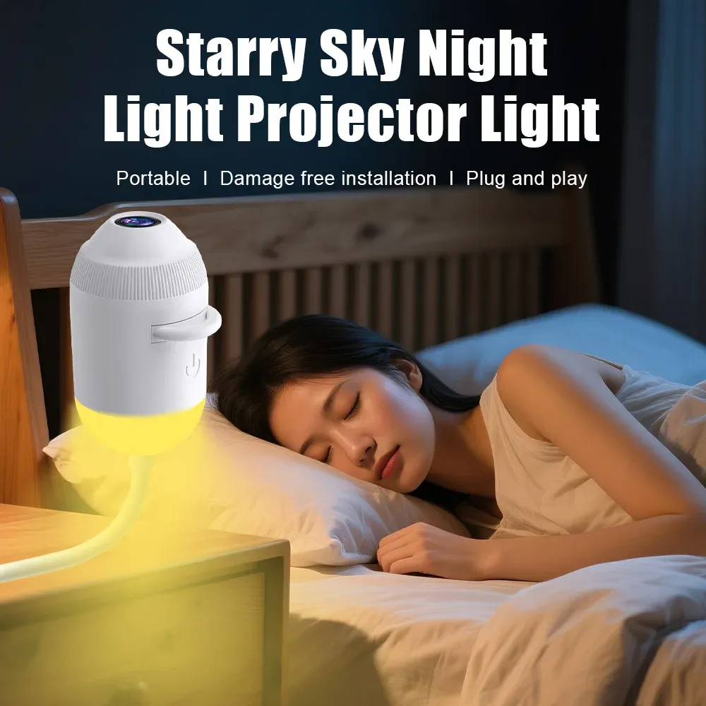 Projecteur USB Ciel Étoilé pour Intérieur de Voiture, Maison et Chambre, Veilleuse Galaxie Romantique 4