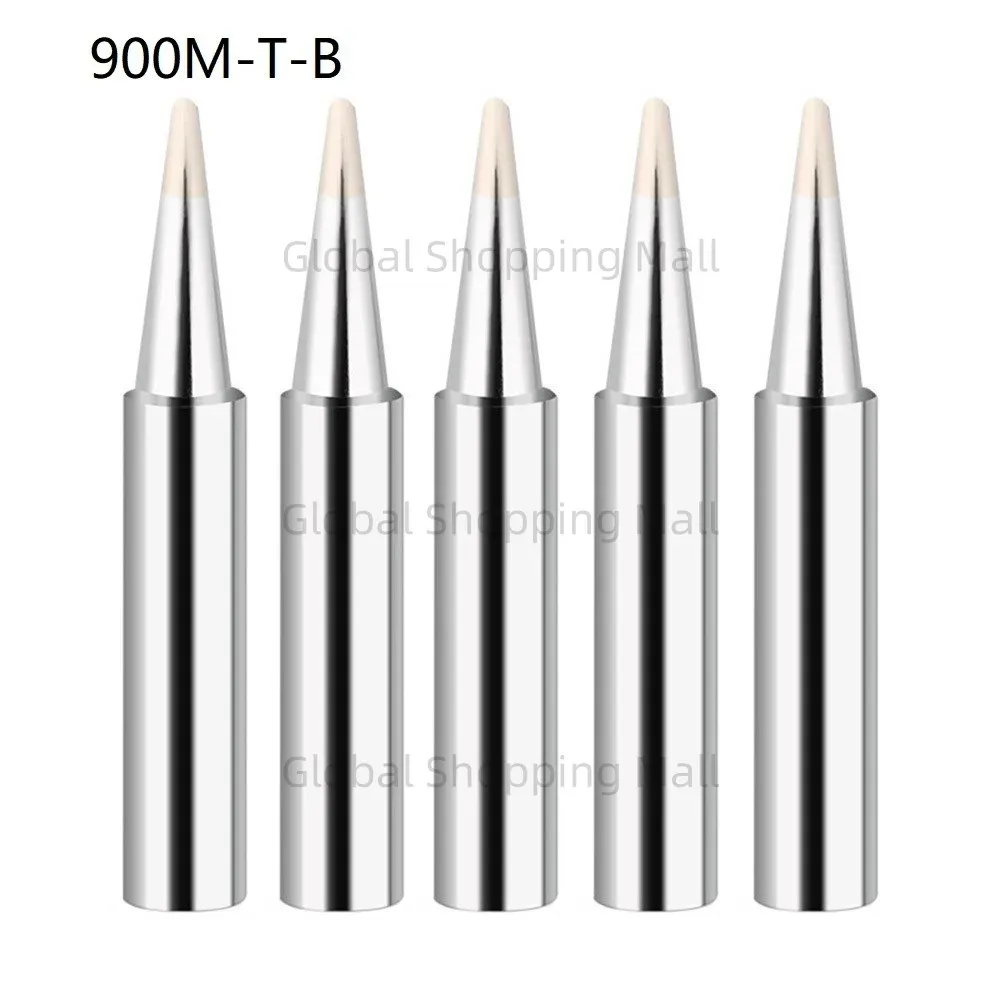 Lot de 5 pointes de fer à souder 900M-T, kit de remplacement de panne sans plomb 15