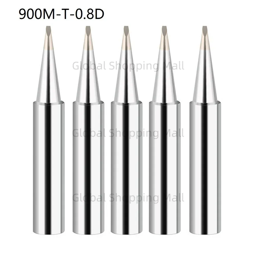 Lot de 5 pointes de fer à souder 900M-T, kit de remplacement de panne sans plomb 14