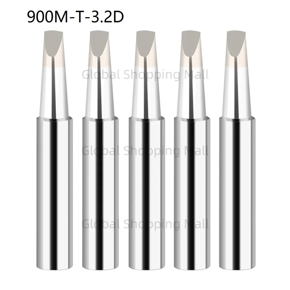 Lot de 5 pointes de fer à souder 900M-T, kit de remplacement de panne sans plomb 18