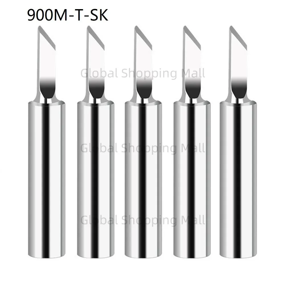 Lot de 5 pointes de fer à souder 900M-T, kit de remplacement de panne sans plomb 17