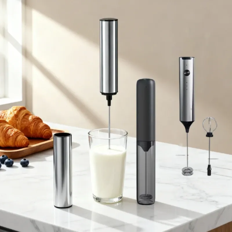Mousseur à lait électrique rechargeable à 3 vitesses, pour usage domestique - Image 1