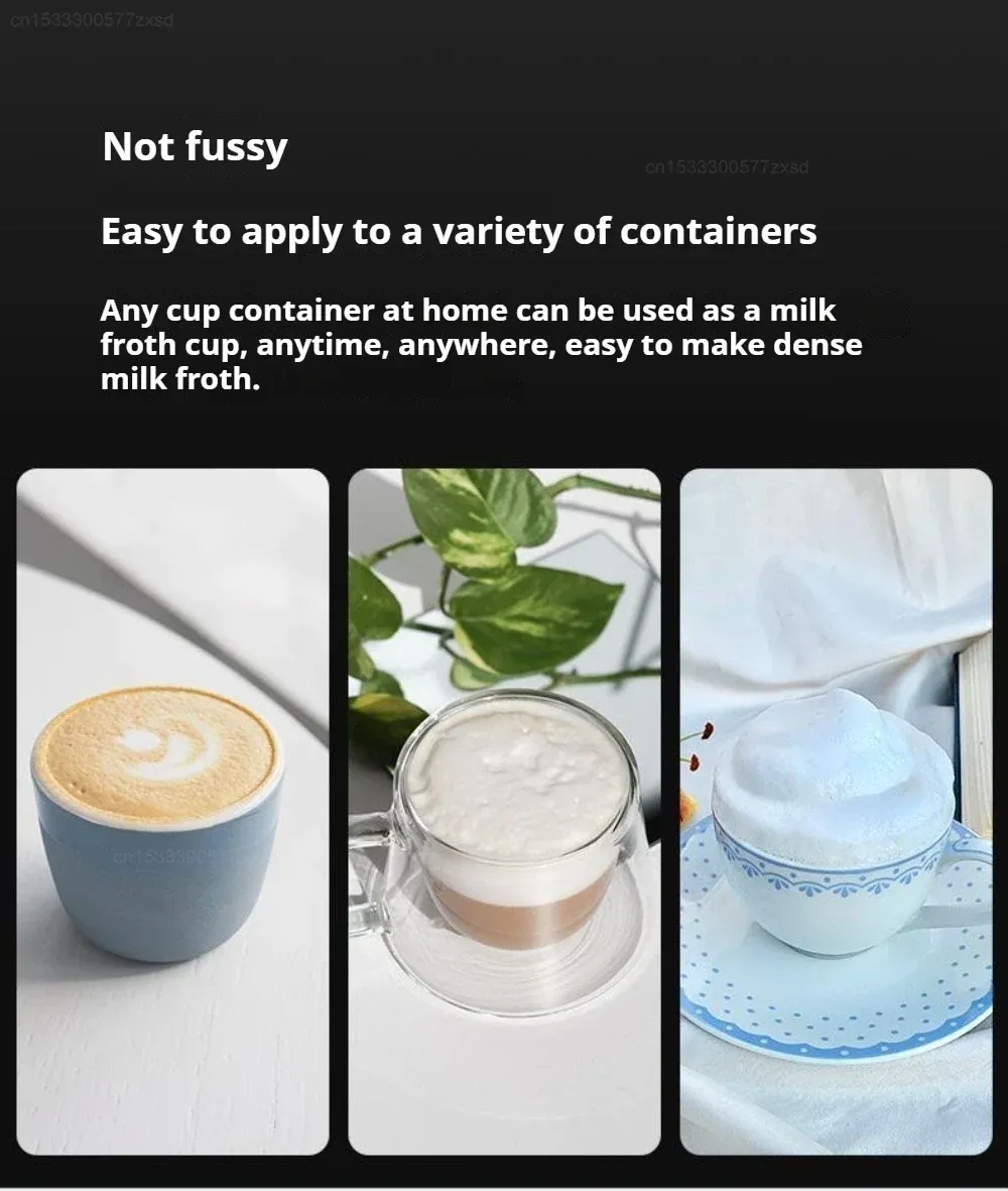 Mousseur à lait électrique, usage quotidien