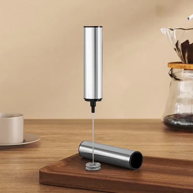 Mousseur à lait électrique rechargeable à 3 vitesses, pour usage domestique 7