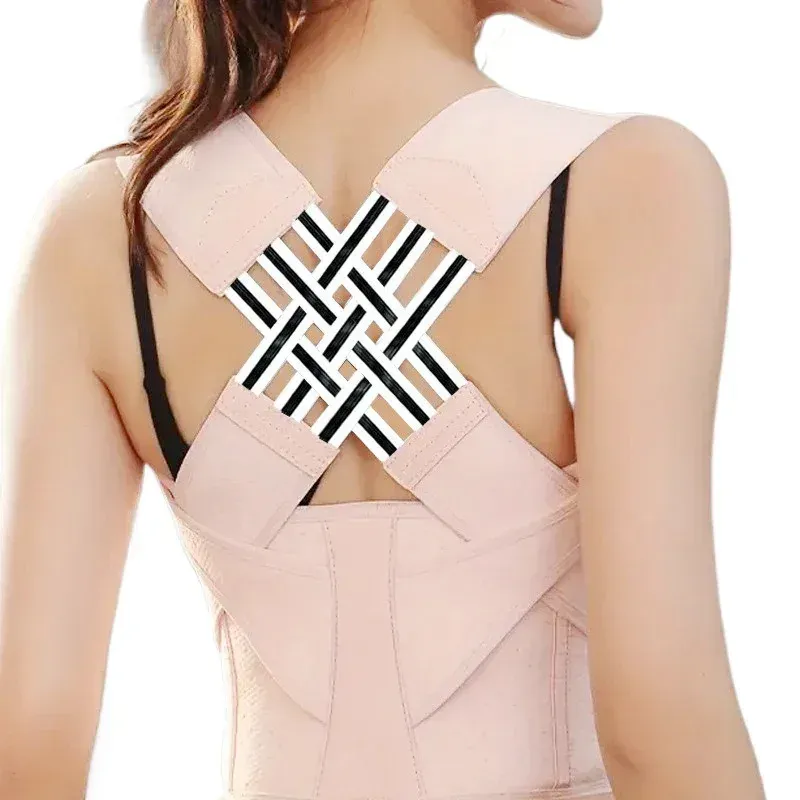 Correcteur de posture réglable pour femme et homme, attelle d'épaules et redresseur de dos pour la partie supérieure et médiane de la colonne vertébrale
