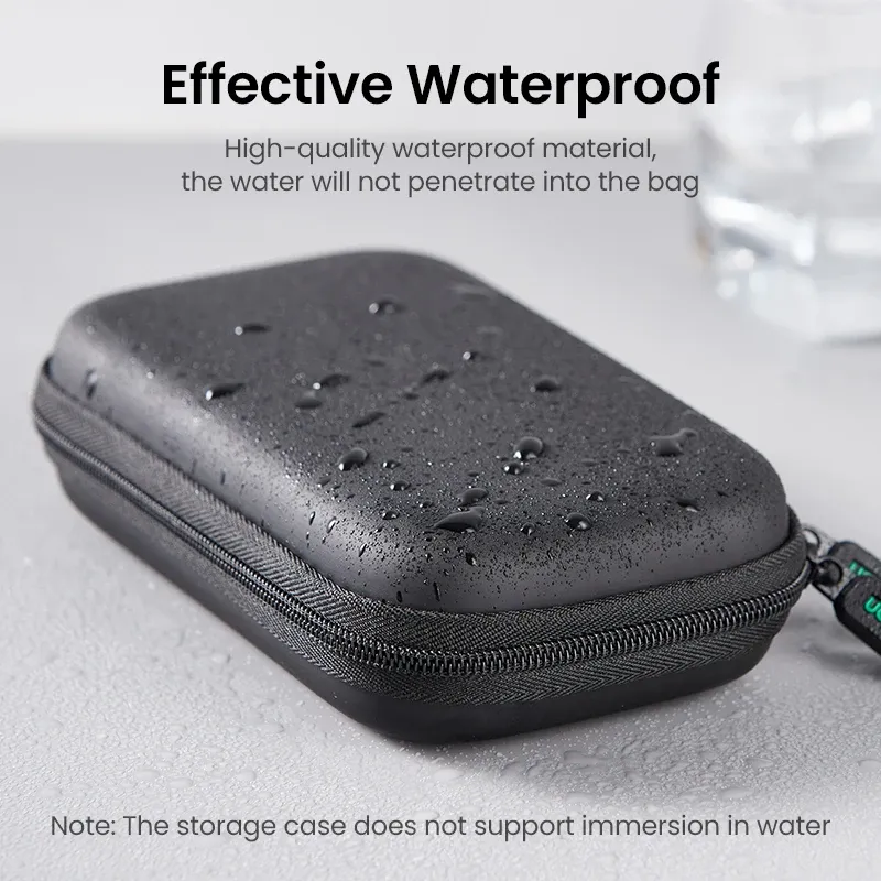 UGREEN – Boîtier pour disque dur externe 2,5 pouces, boîtier HDD/SSD portable pour batterie externe, mallette de rangement, sac de voyage 5
