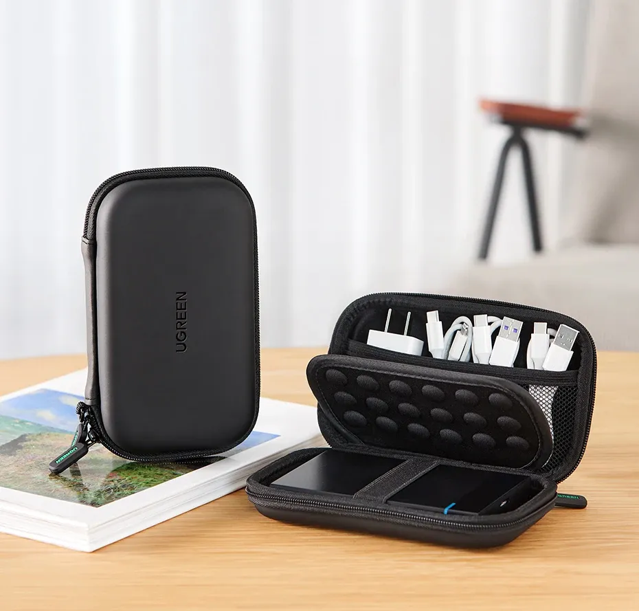 Étui de rangement UGREEN pour disque dur, vue d'ensemble