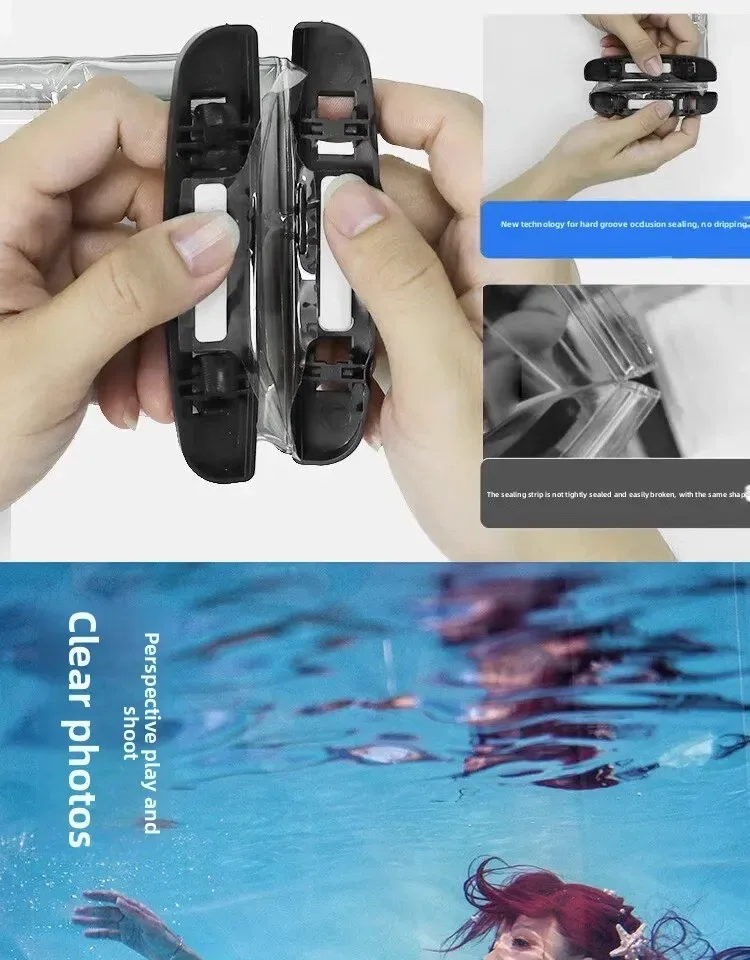 Pochette étanche sous l'eau