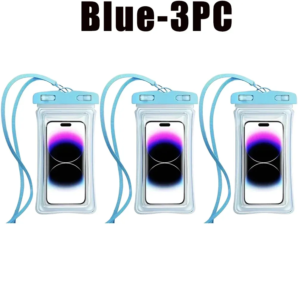 Sac étanche universel pour smartphone, flottant, pour la plongée et la natation (lot de 1 à 30 pièces) 20