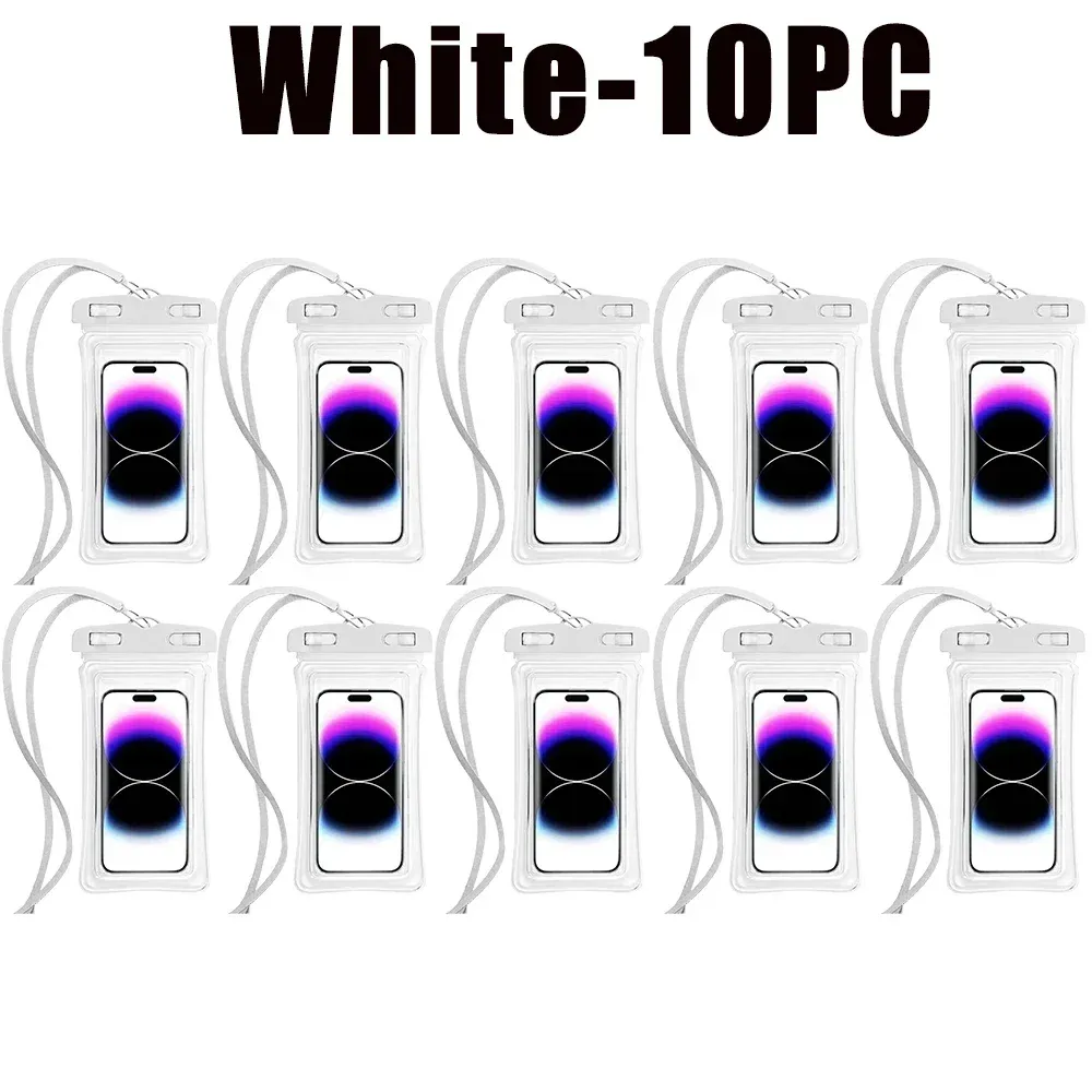 Sac étanche universel pour smartphone, flottant, pour la plongée et la natation (lot de 1 à 30 pièces) 11