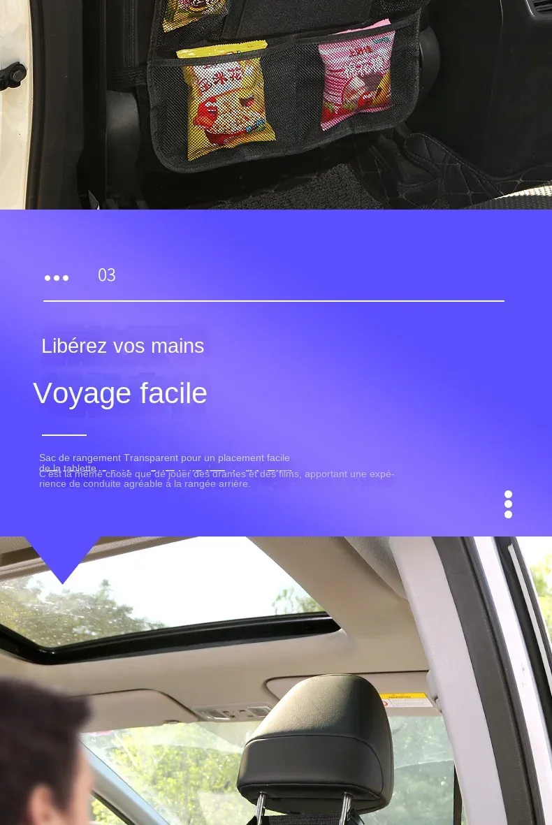 Support de tablette, usage en voyage
