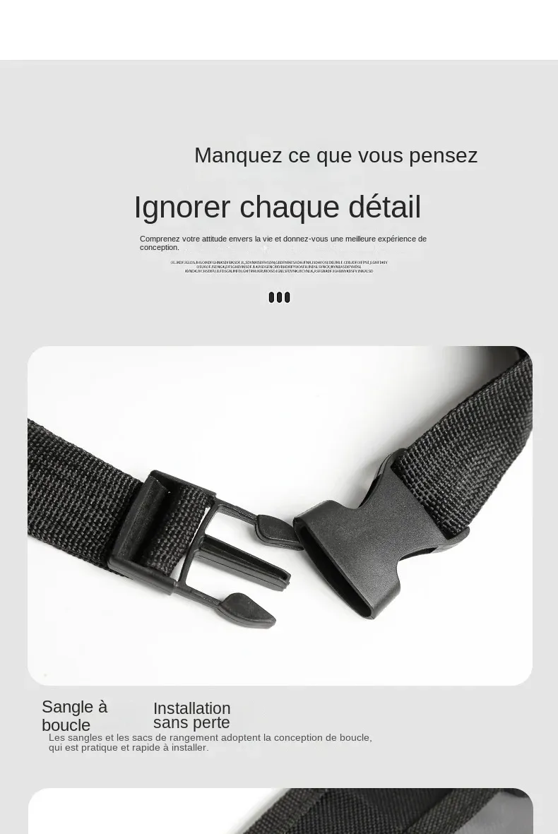 Support de tablette, vue latérale