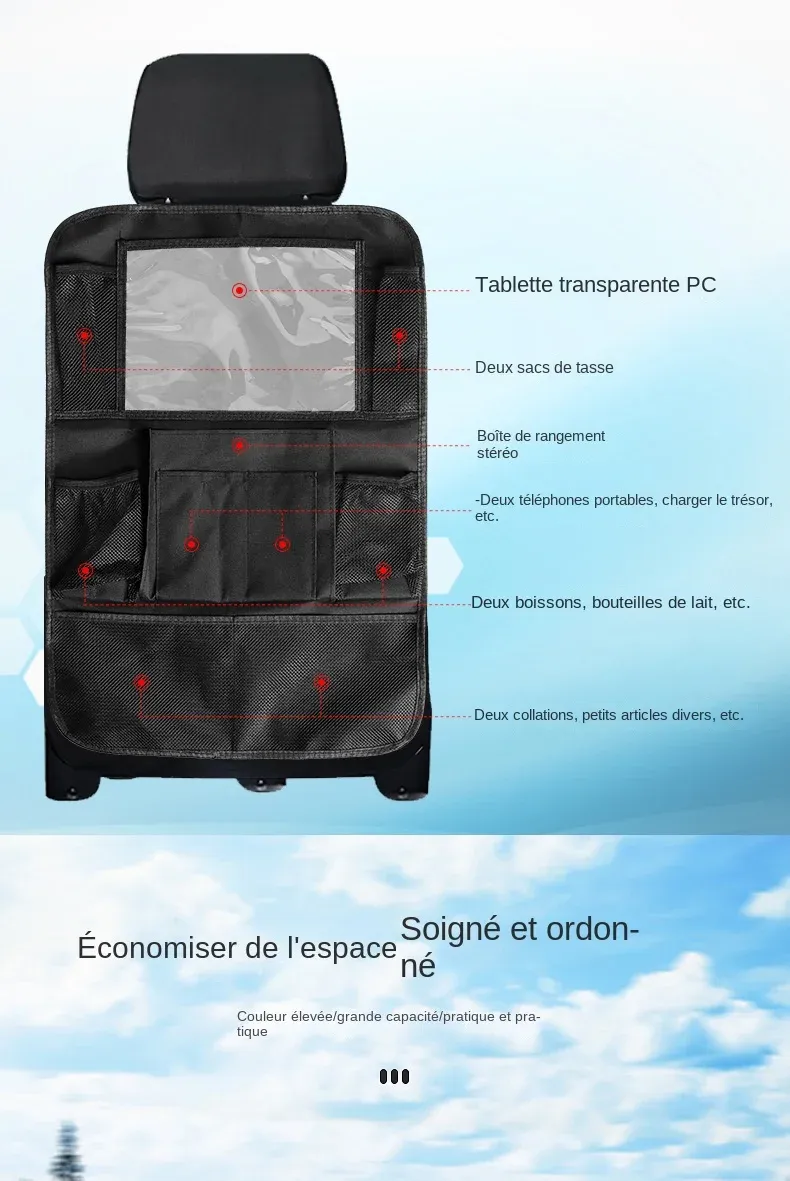 Support de tablette, finitions et ergonomie