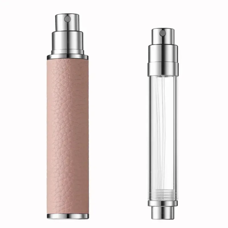 Flacon vaporisateur de parfum en cuir de 10 ml, compact et rechargeable, idéal pour le voyage 6