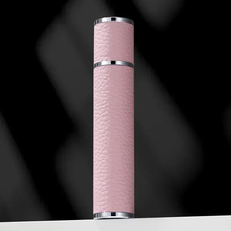 Flacon vaporisateur de parfum en cuir de 10 ml, compact et rechargeable, idéal pour le voyage 8