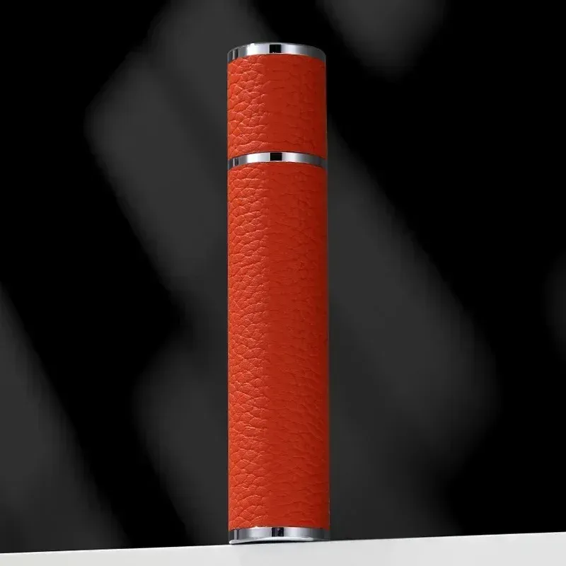 Flacon vaporisateur de parfum en cuir de 10 ml, compact et rechargeable, idéal pour le voyage 7