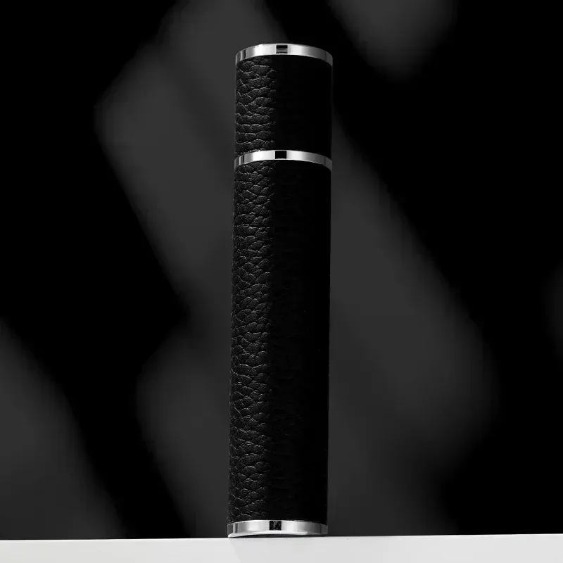 Flacon vaporisateur de parfum en cuir de 10 ml, compact et rechargeable, idéal pour le voyage 14