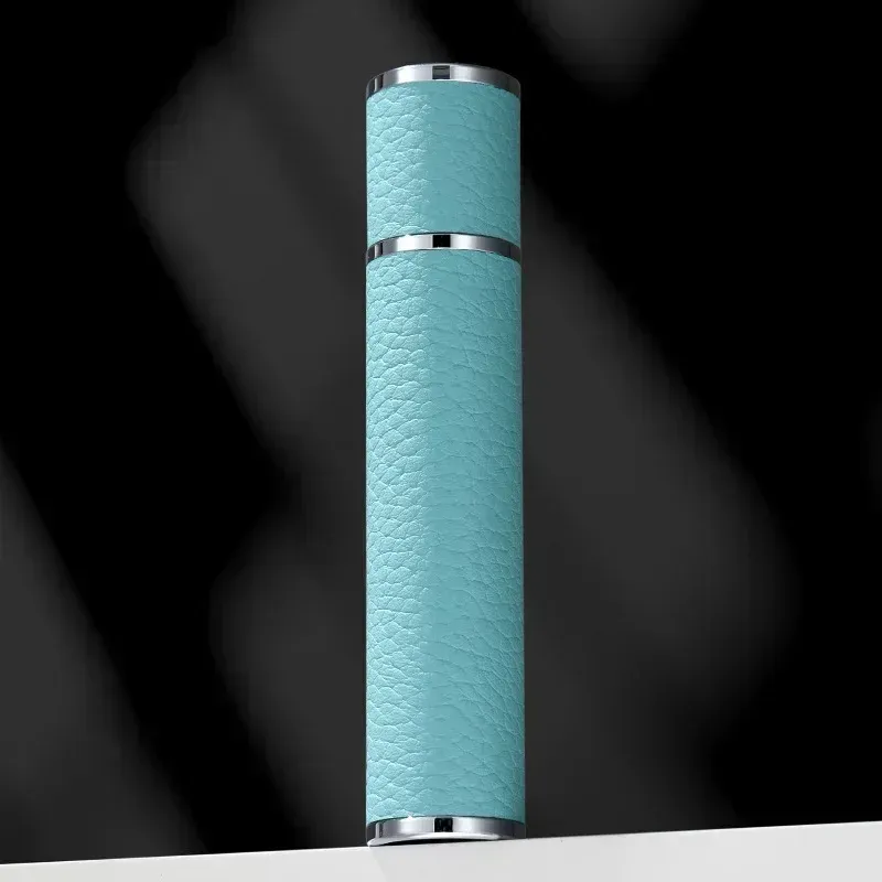 Flacon vaporisateur de parfum en cuir de 10 ml, compact et rechargeable, idéal pour le voyage 12