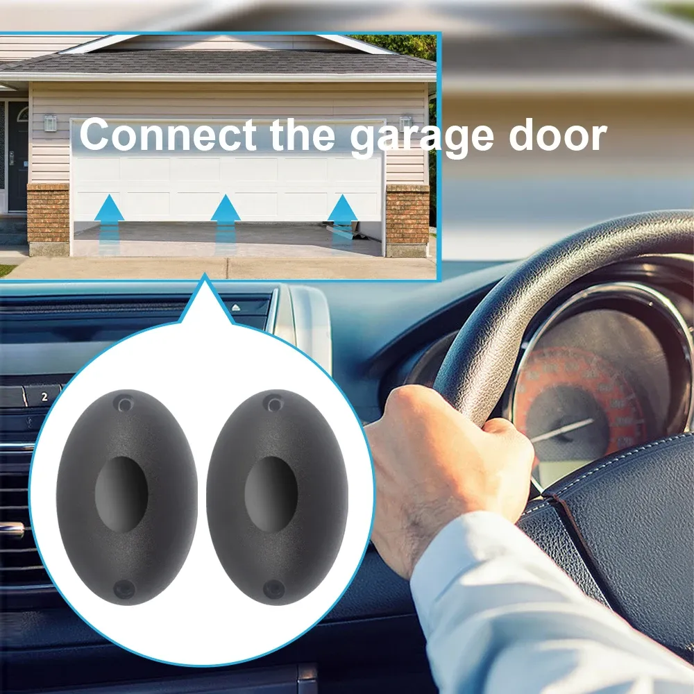 Détecteur de faisceau infrarouge à cellule photoélectrique pour portes de garage et portes coulissantes automatiques, 12 V–24 V AC/DC 4