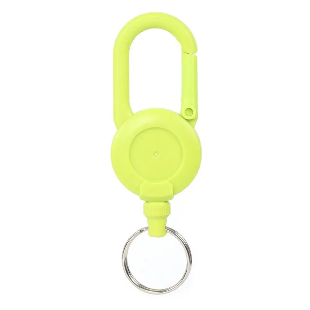 Porte-badge rétractable avec cordon en acier et clip multifonction pour le bureau 11