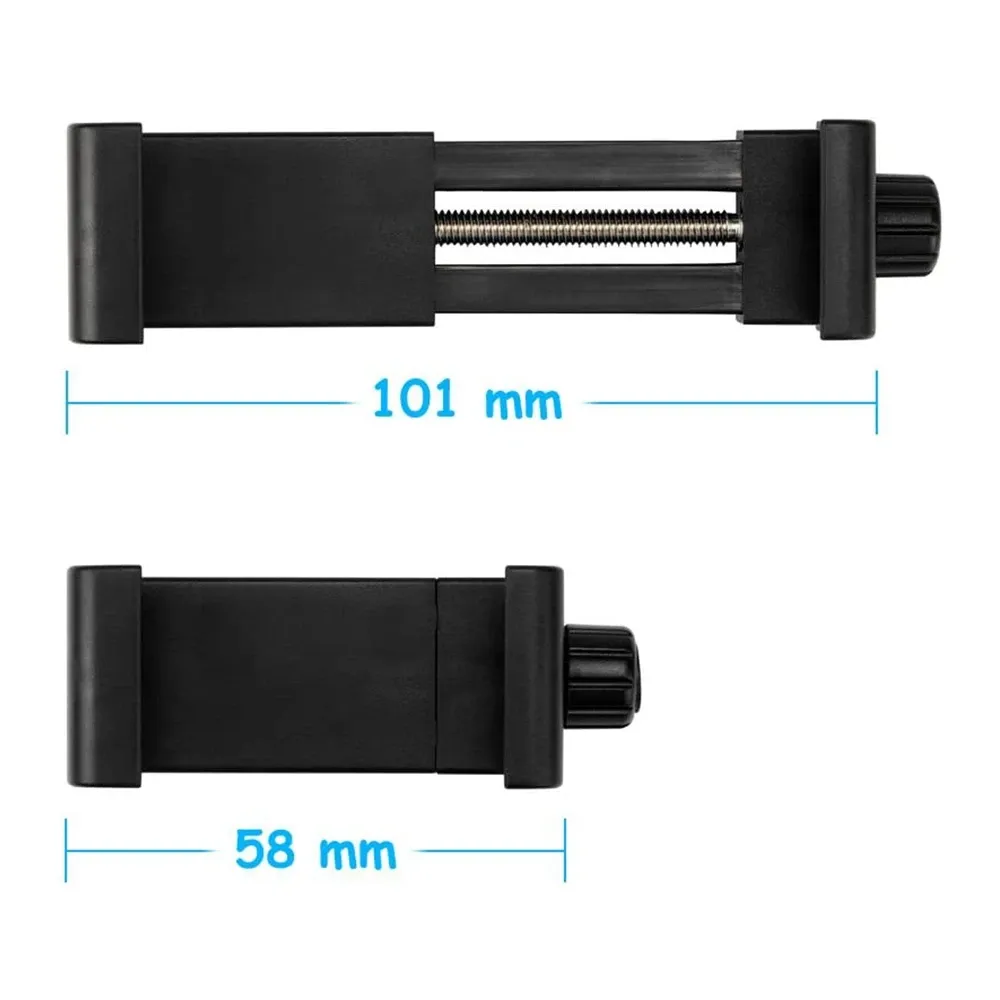 Support de téléphone rotatif à 360° compatible avec les vis 1/4", trépied de bureau et adaptateur pour iPhone et Huawei 4