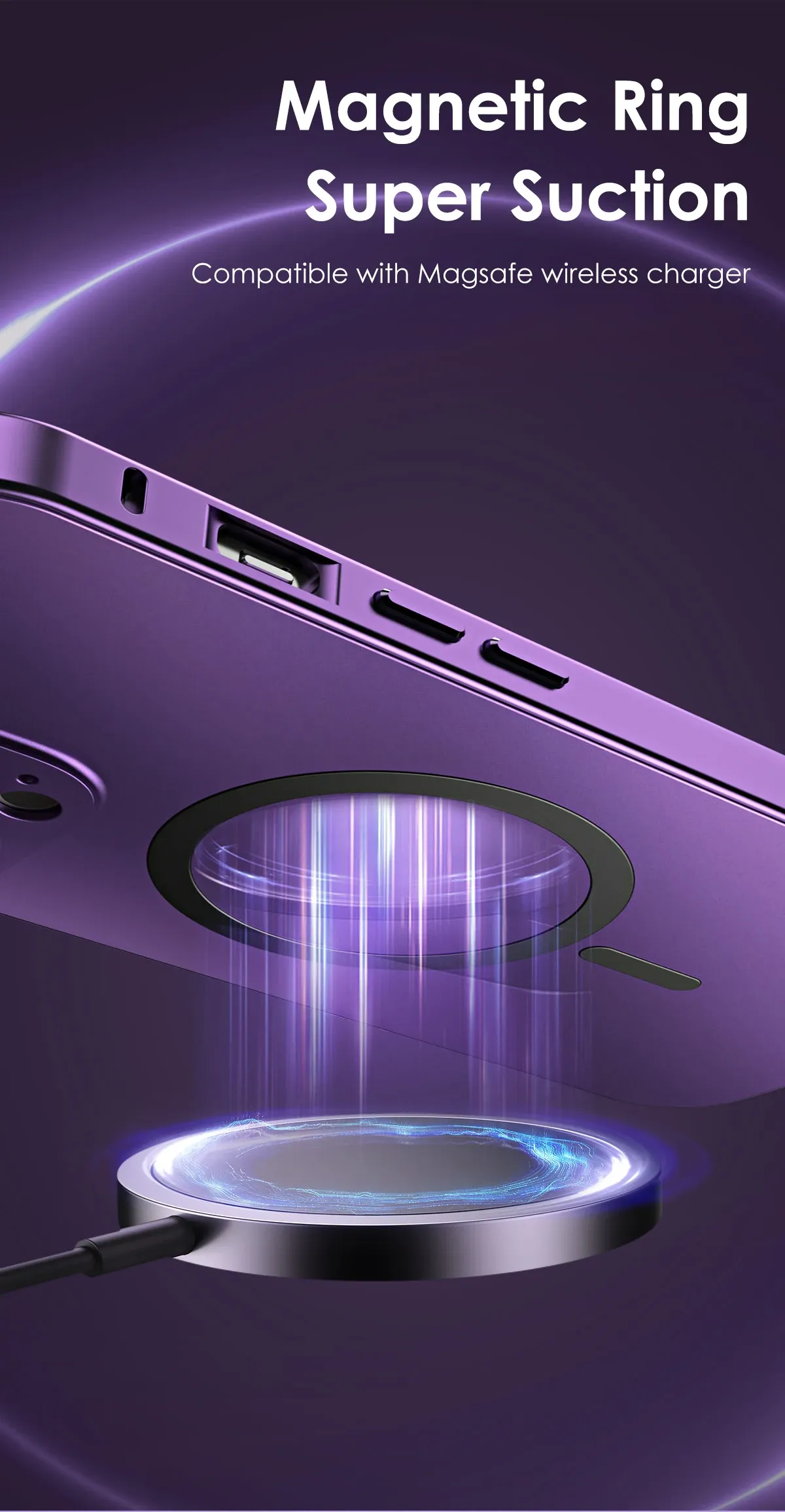 Coque magnétique mise en scène