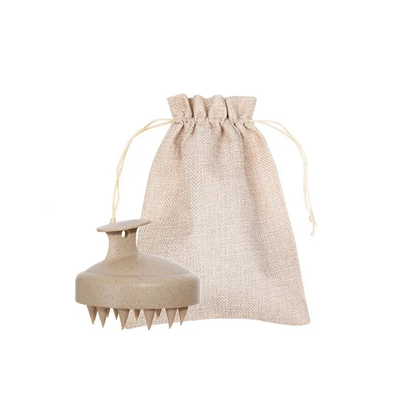 Brosse à shampooing en silicone pour massage du cuir chevelu, peigne de lavage des cheveux, massage corporel pour la douche et le bain, 1 pièce 8