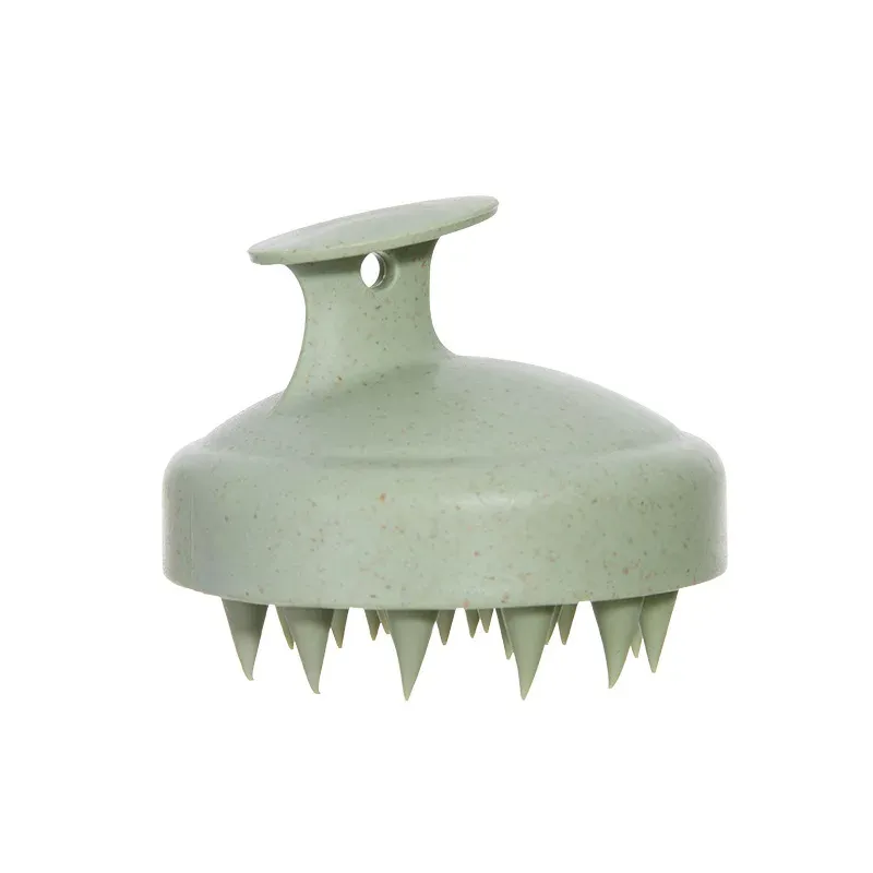 Brosse à shampooing en silicone pour massage du cuir chevelu, peigne de lavage des cheveux, massage corporel pour la douche et le bain, 1 pièce 13