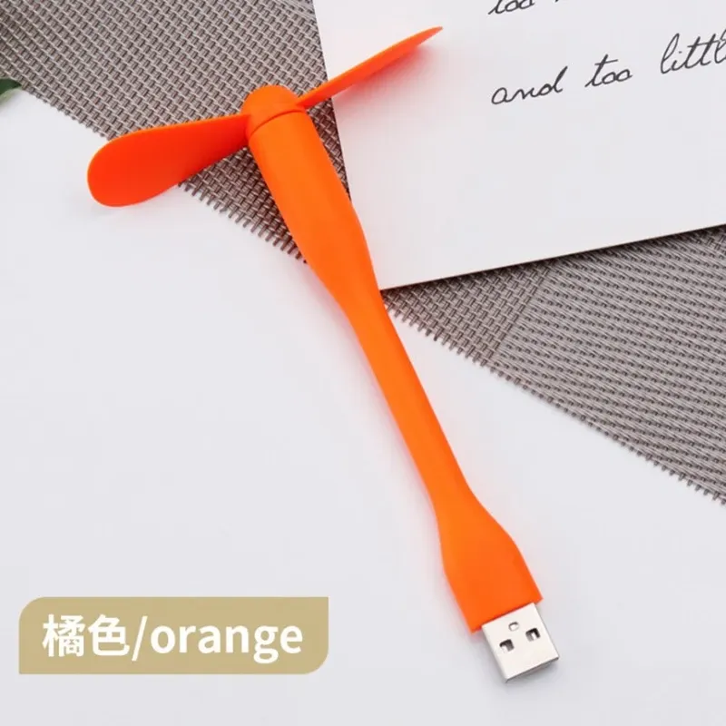 Mini ventilateur USB pliable et flexible pour batterie externe, ordinateur portable et chargeur, ventilateur de refroidissement portable pour ordinateur, idéal en été 12