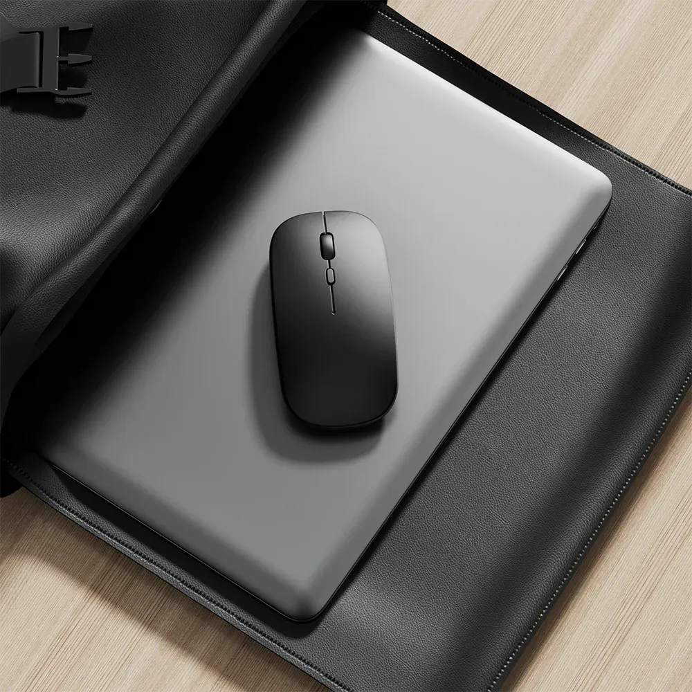 Souris sans fil ergonomique en lifestyle