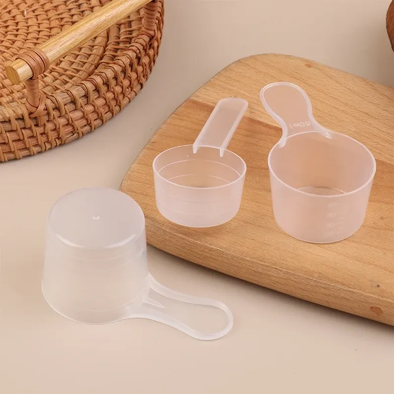 Cuillères doseuses, bouche ronde et lisse