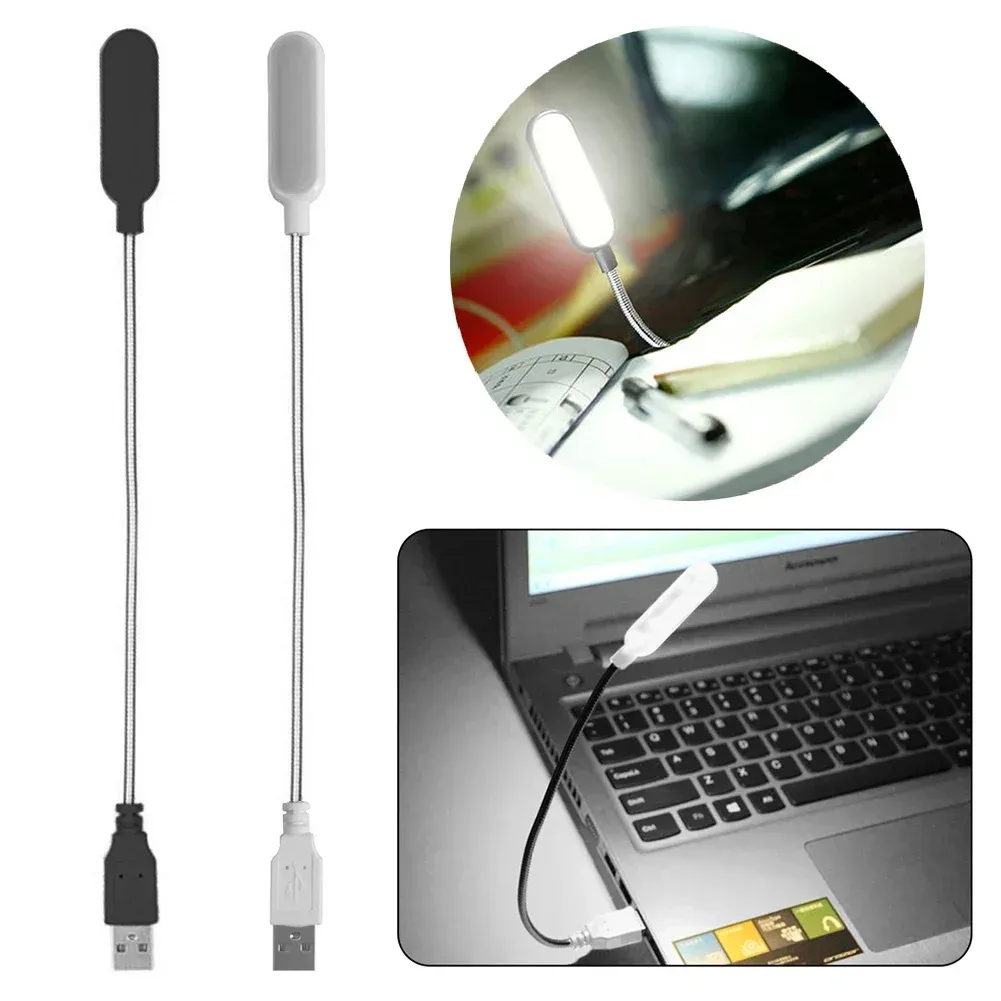 Mini lampe de lecture USB à 4 LED en situation