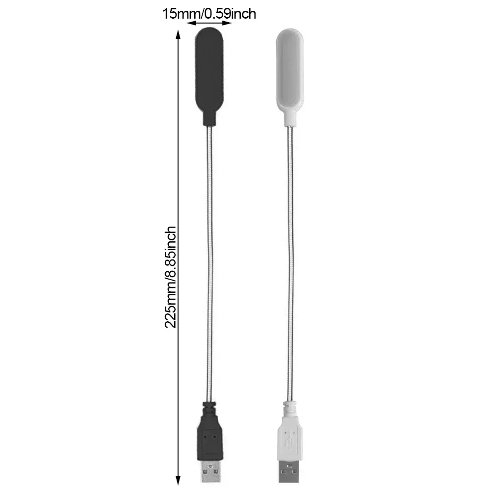Lampe de lecture USB, finition et détails